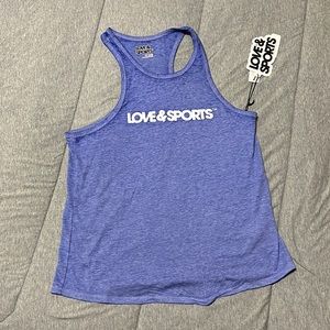 NWT LOVE & SPORTS TANK